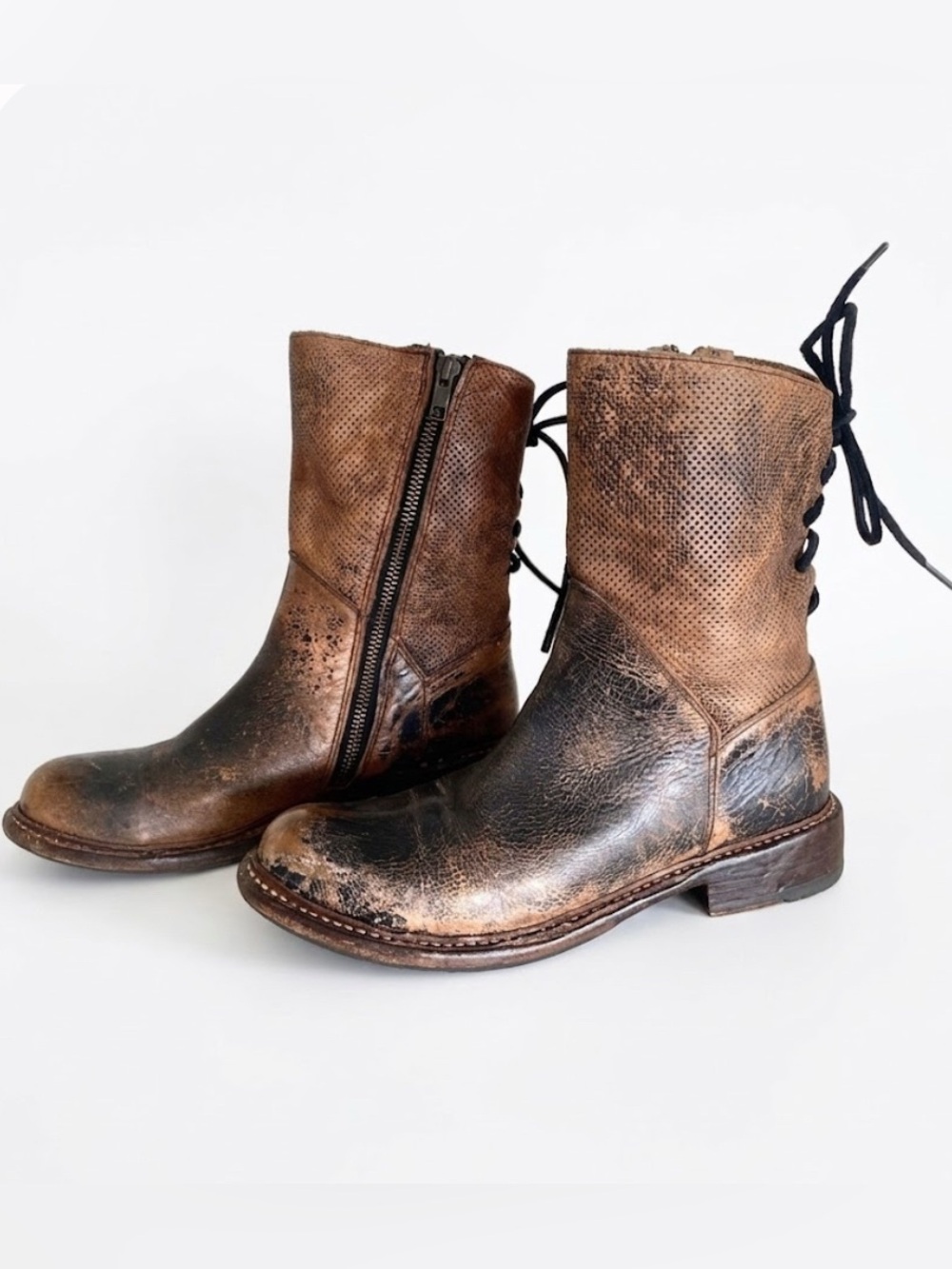 Bed Stu Newark Riding Boots Sz 6.5